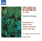 St.Christopher Chamber Orchestra - Bajoras: Music For Strings (CD)