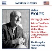 The Group Of Contemorary Music - Wolpe: String Quartet (CD)