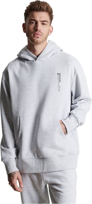 Superdry Studios Rcycl Micro Side Hood Grijs SM Homme