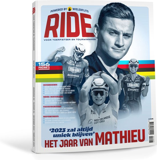 RIDE Magazine - Winter 2023 - Het leukste blad over wielrennen