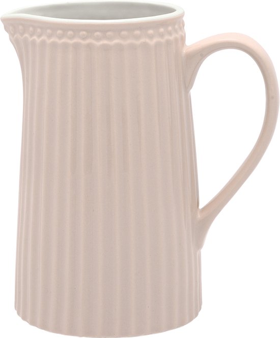 GreenGate Schenkkan / Waterkan Alice Creamy Fudge (1 Liter) H 17.6cm