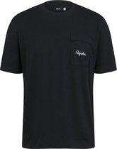 Rapha Logo T-shirt Met Korte Mouwen En Zak Zwart S Man