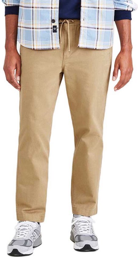 Jean Dockers Casual Pull On Beige XL Homme