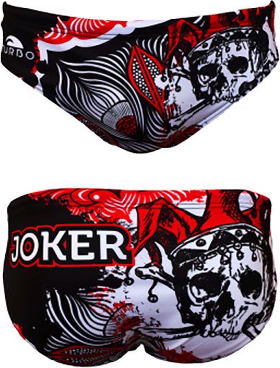 Turbo Death Joker Zwemslip Zwart 3XL Man