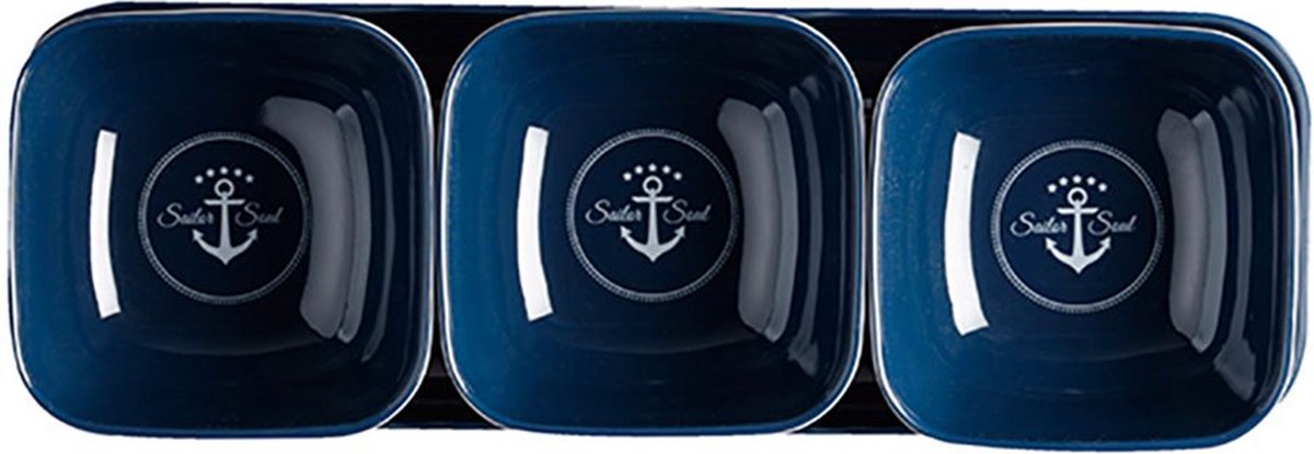 Marine Business Zeemansziel Snacks Kom Blauw