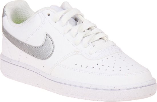 Nike Court Vision Low Wit-Zilver