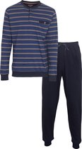 Paul Hopkins - Heren Pyjama - 100% katoen - Blauw - Maat XL