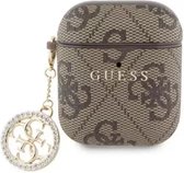 GUESS Airpods Case 1/2 Bruin Strass