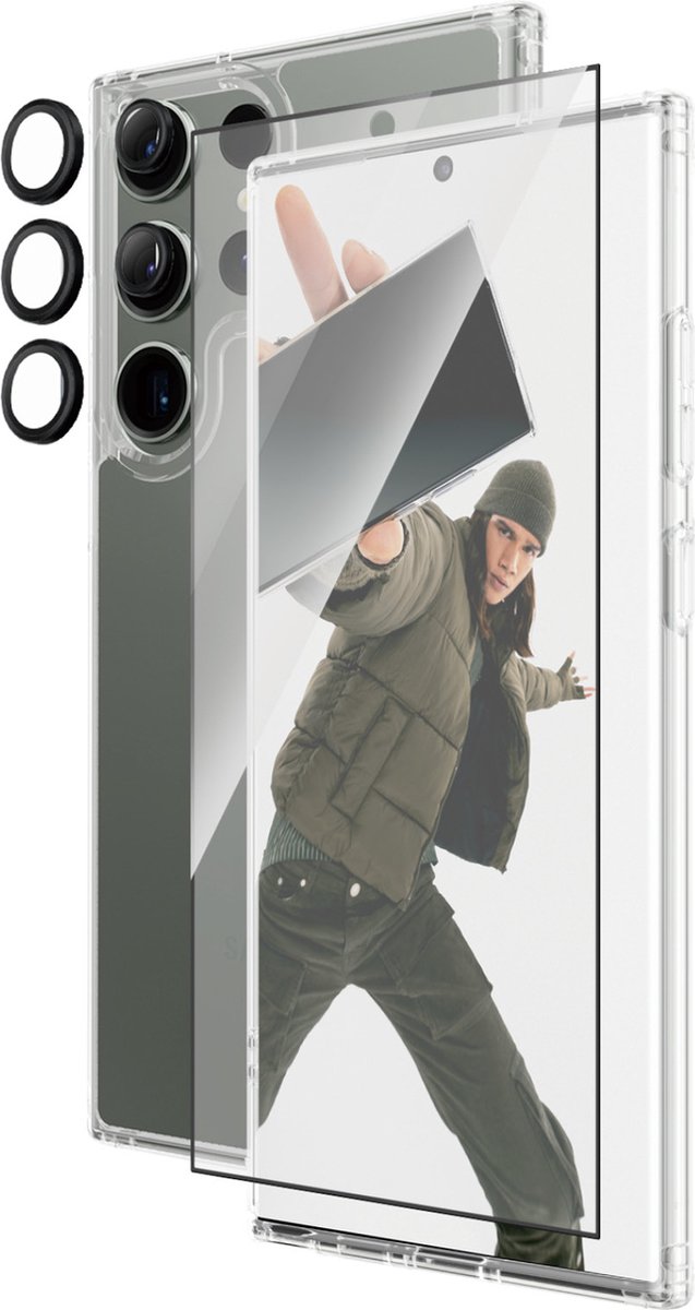 Telefoonhoes Panzer Glass B1212+7352 Transparant Galaxy S24 Ultra
