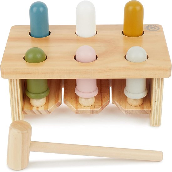 MOLUK 2843417 Tulu, Elastische Bausteine aus weichem Silikon, Motorikspielzeug für Babys und Kinder ab 0 Monaten, 9-teilig