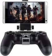 Premium Controller Houder Clip Geschikt voor Sony Playstation 4 - Smartphone Houder/Klem - Houder Geschikt voor PS4 en Smartphone