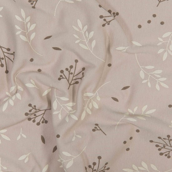 Dooky Universal Cover Zonnescherm Kinderwagen - UV bescherming voor je kind - Zonnedoek Buggy - Romantic Leaves Beige — afbeelding 3