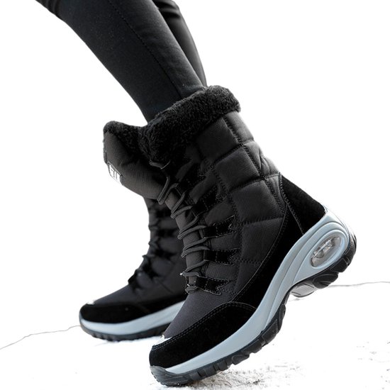 Livano Bottes de neige - Raquettes - Bottes de neige pour femme - Sports d'hiver - Femme - Ski Gadgets - EU37.5-38 - Zwart