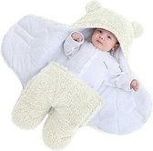 Noordiq - Baby Slaapzak Teddy Creme-Wit (100% Wol)