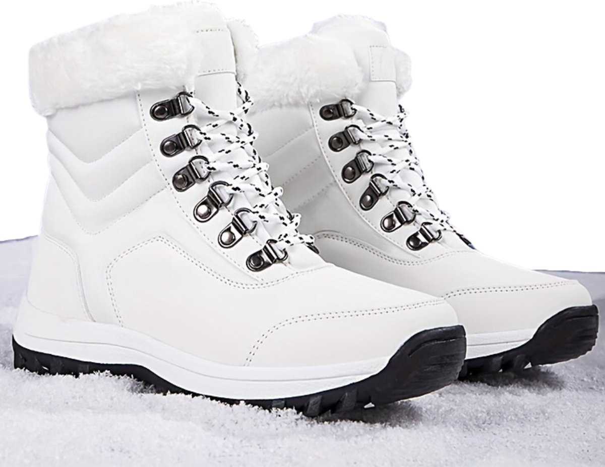 Livano Snowboots - Sneeuwschoenen - Sneeuwboots - Dames - Wintersport - Ski - Ski Gadgets - EU36 - Wit