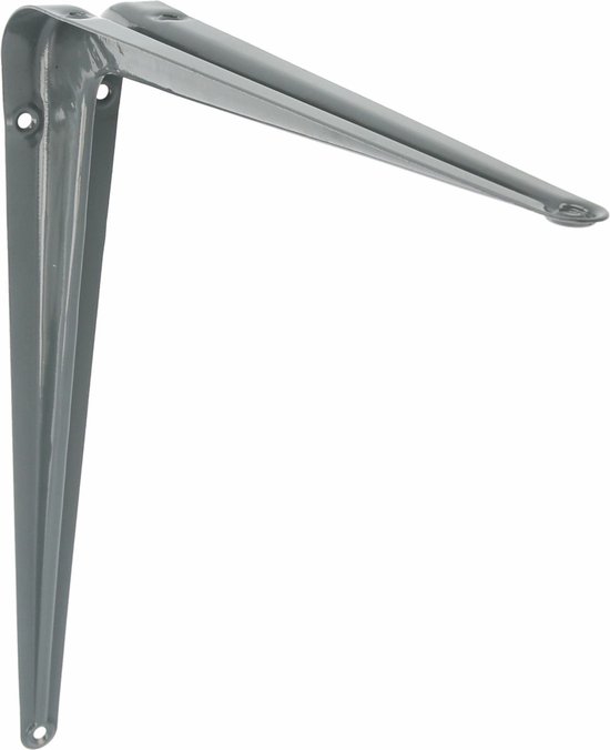 Plankdragers Gamma Ruimtebesparende Werkbank Beugel 45,7 Cm, Heavy-duty Planksteun Van Roestvrij Staal Voor Wandmontage, Geschikt Voor Ruimtebesparende Doe-het-zelf Werkbank, Inclusief Bevestigingsschroeven, 2 Stuks Zwaar Belastbare Beugel Opklapbare