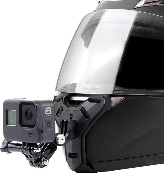 WiseGoods de caméra GoPro pour casque de moto Premium - Support de casque  Action Cam 