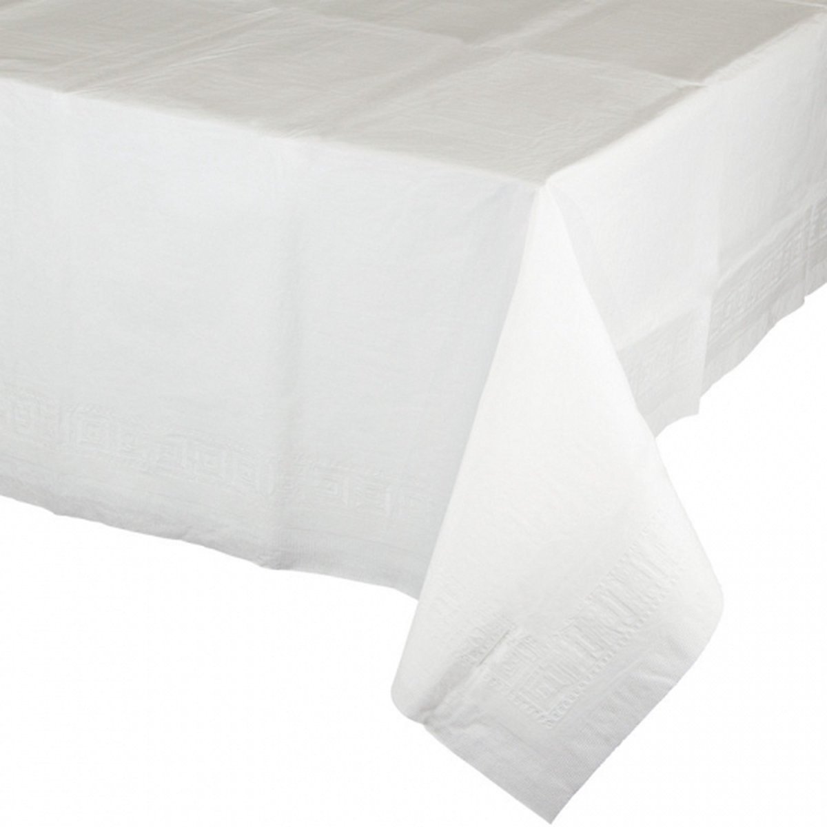 Tafelkleed papier white (137x274cm)