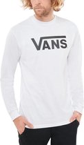 Vans T-Shirt Homme Mn Vans Classic Ls White/Noir-M