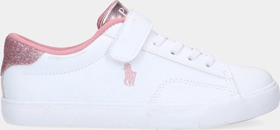 Polo Ralph Lauren Theron V PS White / Pink kleuter sneakers