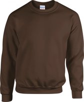Heavy Blend™ Crewneck Sweater Dark Chocolate - XL