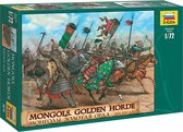 1:72 Zvezda 8076 Mongols - Golden Horde - XIII-XIV centuries AD Plastic Modelbouwpakket