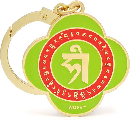 Een Mini Jade Kraal Boeddha Sleutelhanger Roodbruin Set Van 6 Stuks Feng Shui Gelukspoppetjes Geluksbrenger