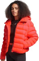 Superdry Code All Seasons Padded Jasje Rood M Vrouw