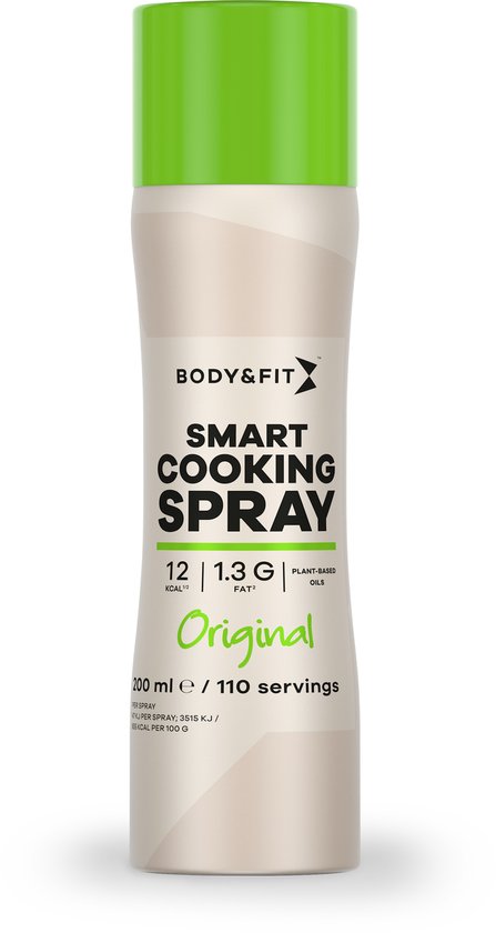 Body & Fit Smart Cooking Spray – Original – Plantaardig – 200 ml