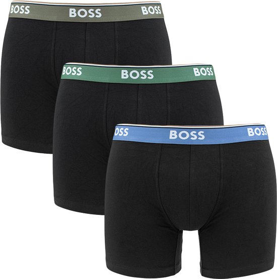Hugo Boss BOSS power 3P boxers combi zwart II - L