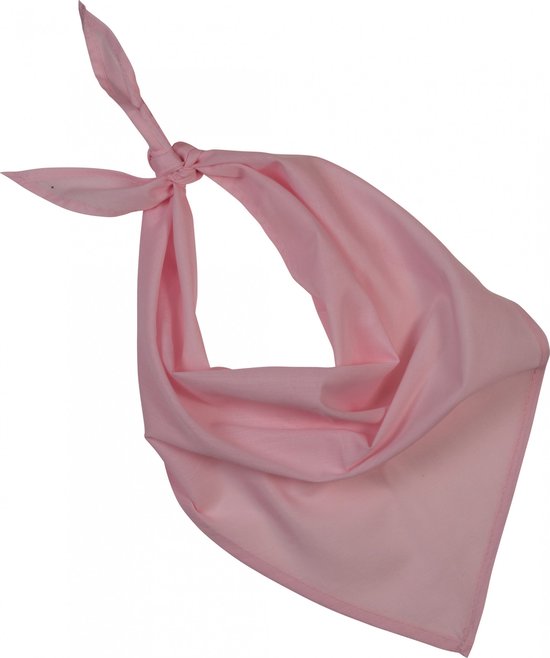 Bandana Unisexe Taille Unique K-up Pink Pâle 80% Polyester, 20% Katoen
