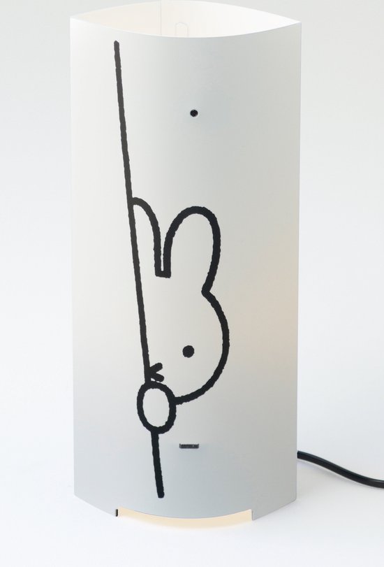 Pack lampe - Grande lampe de table - Le rêve de Miffy - Dick Bruna - 36 cm de haut - ø15cm - Lampe LED incluse