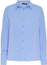 Pieces Blouse Pcfranan Ls Shirt Noos Bc 17146430 Hydrangea Dames Maat - M