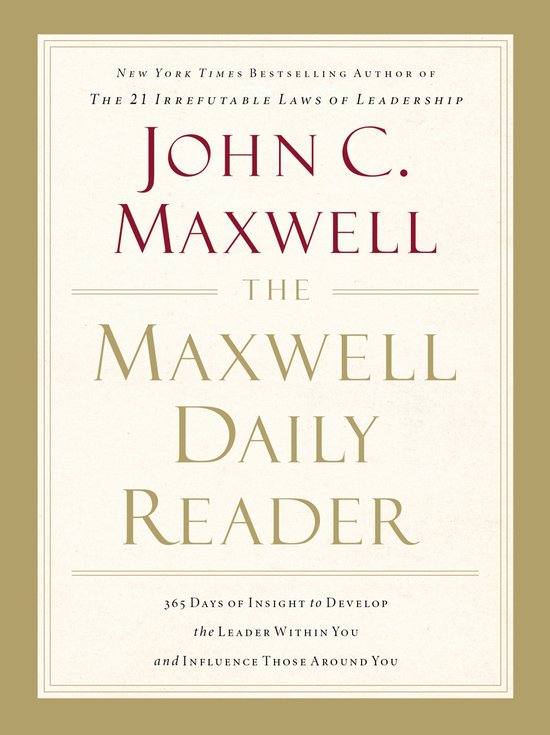 The Maxwell Daily Reader - cover