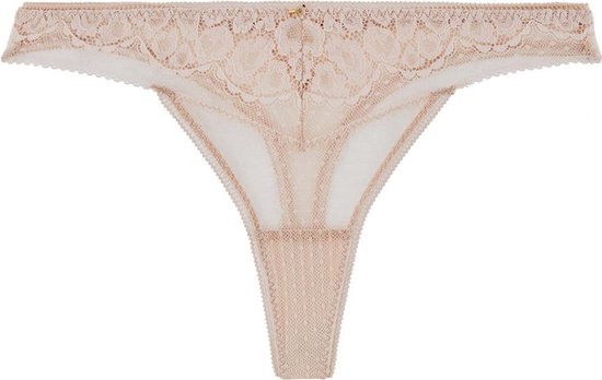 Aubade tanga illusion fauve Beige 2