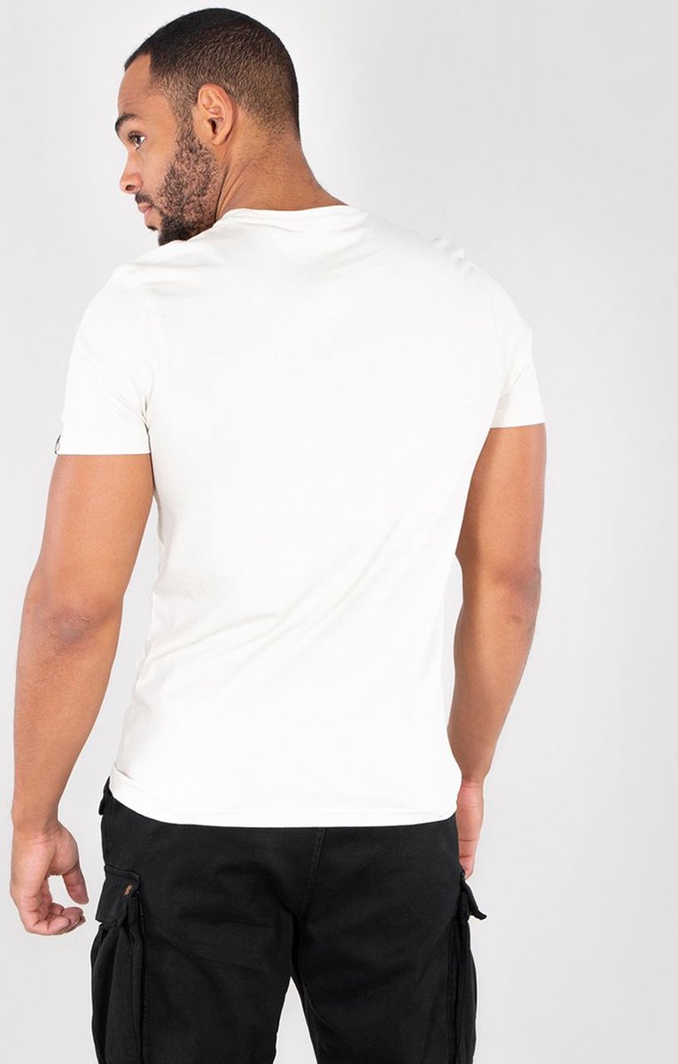 Alpha Industries Basic T-Shirt Vintage White-XXL