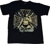 King Kerosin T-Shirt Born To Ride Black-S