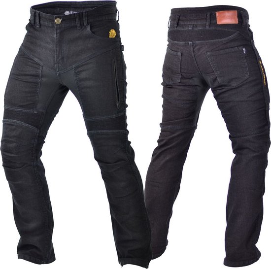 Trilobite 661 Parado Regular Fit Men Jeans Black Level 2 44 - Maat - Broek