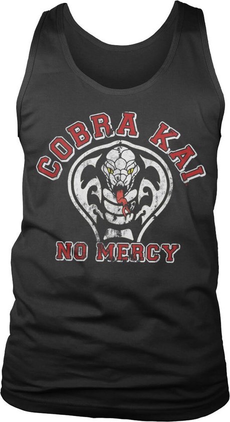 Cobra Kai No Mercy Tank Top Black-2XL