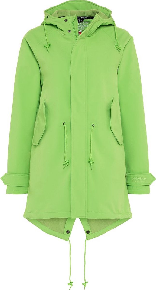 BMS Hafencity Coat Softshell Pro Limoen