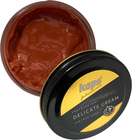 Kaps Shoe Cream - cirage à chaussures - prend soin du cuir et lui donne de la brillance - (127) Mango - 50ml