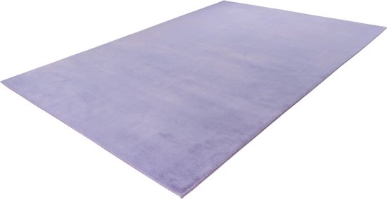 Lalee Paradise - Superzacht - Hoogpolig - effen Vloerkleed – Fluffy - Tapijt – Karpet - 160x230 cm Lavendel licht paars