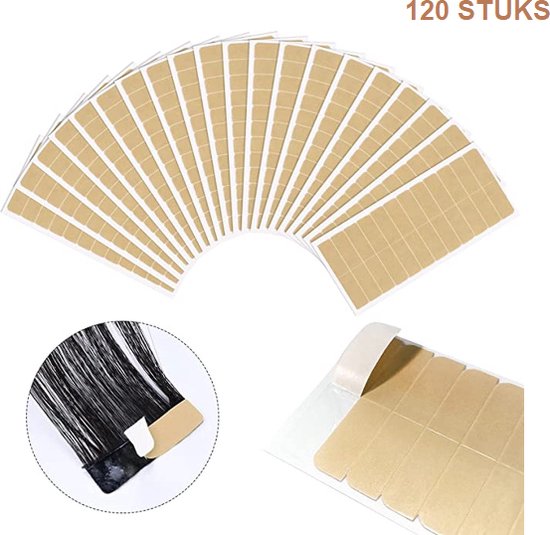 Loose tape/ losse tape ( Grey ) voor tape extensions 10 vellen (120