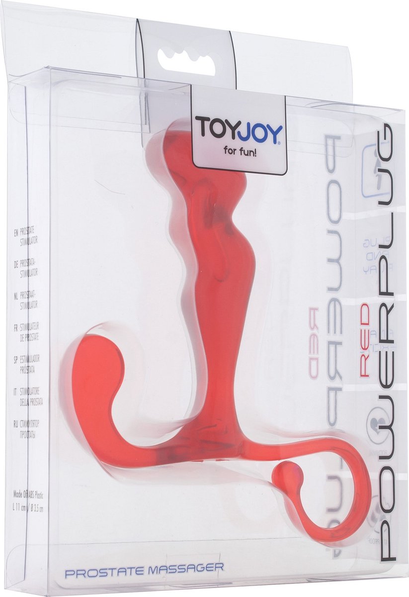 Goedkoopste ToyJoy Power Plug - Prostaat Massager - Rood - Ø 35 mm