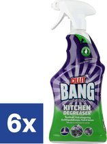 Cillit Bang Keuken Degreaser Spray - 6 x 750 ml