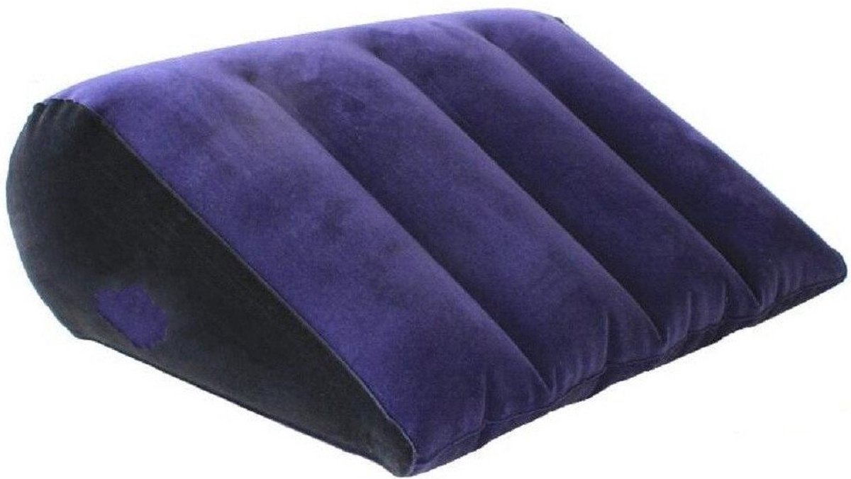 Opblaasbaar multifunctioneel kussen - blauw