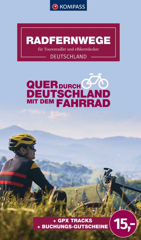 KOMPASS Radfernwege quer durch Deutschland - cover