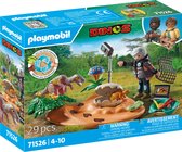 PLAYMOBIL Dinos Stegosaurusnest met eierdief - 71526
