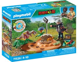 PLAYMOBIL Dinos Stegosaurusnest met eierdief - 71526