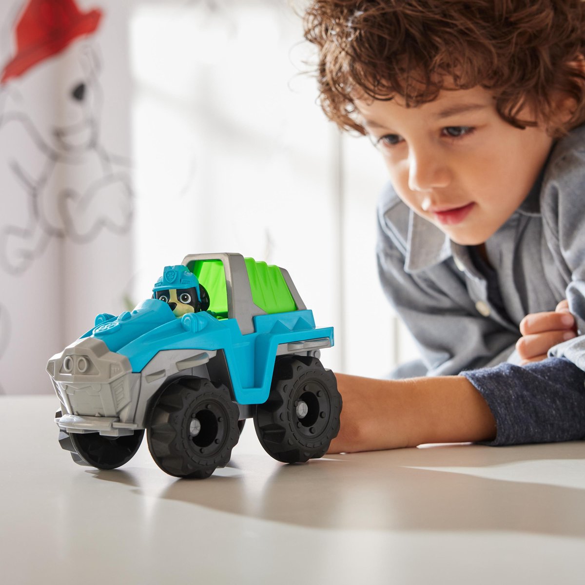 PAW Patrol - Rex's Dinosaur-voertuig - speelgoedauto met speelfiguur — afbeelding 8